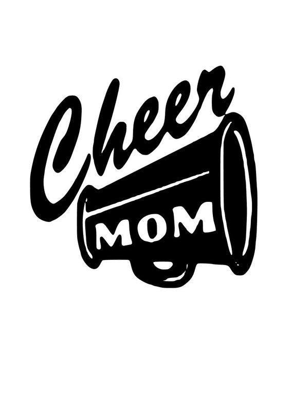 Download Cheer Mom SVG file