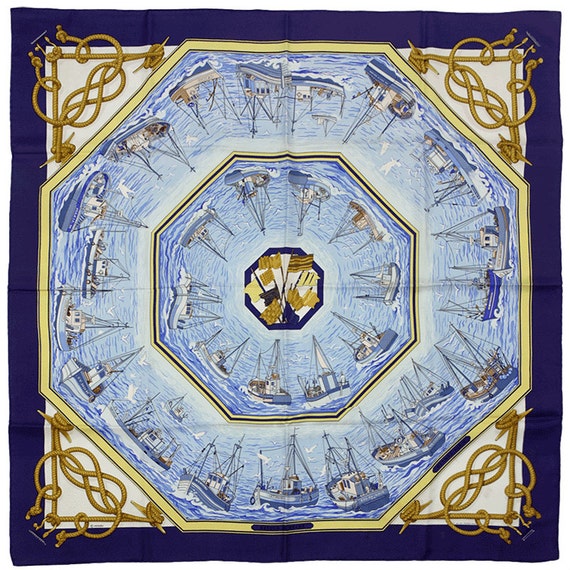 HERMES SCARF Silk 