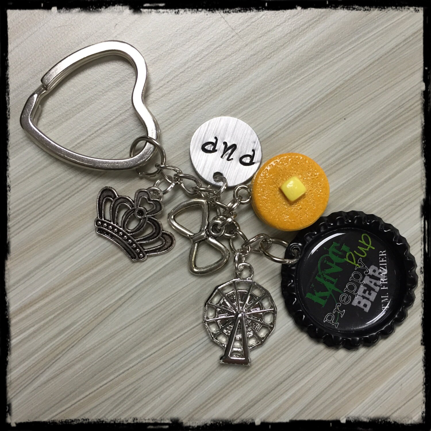 BOOK INSPIRED Key Chains Keychain Key Chain inspired by King