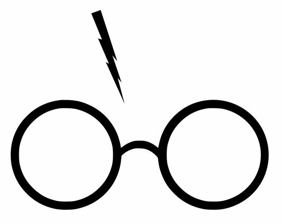 Harry Potter Decal Glasses With Scar Yeti Cup By Finecraftsman