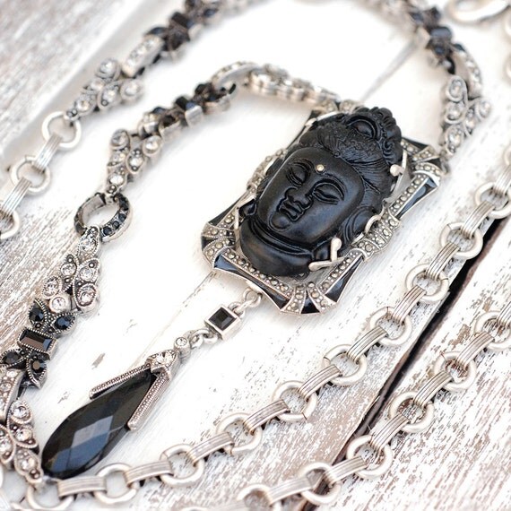 Buddha Necklace Buddha Jewelry Yoga Necklace Zen Necklace