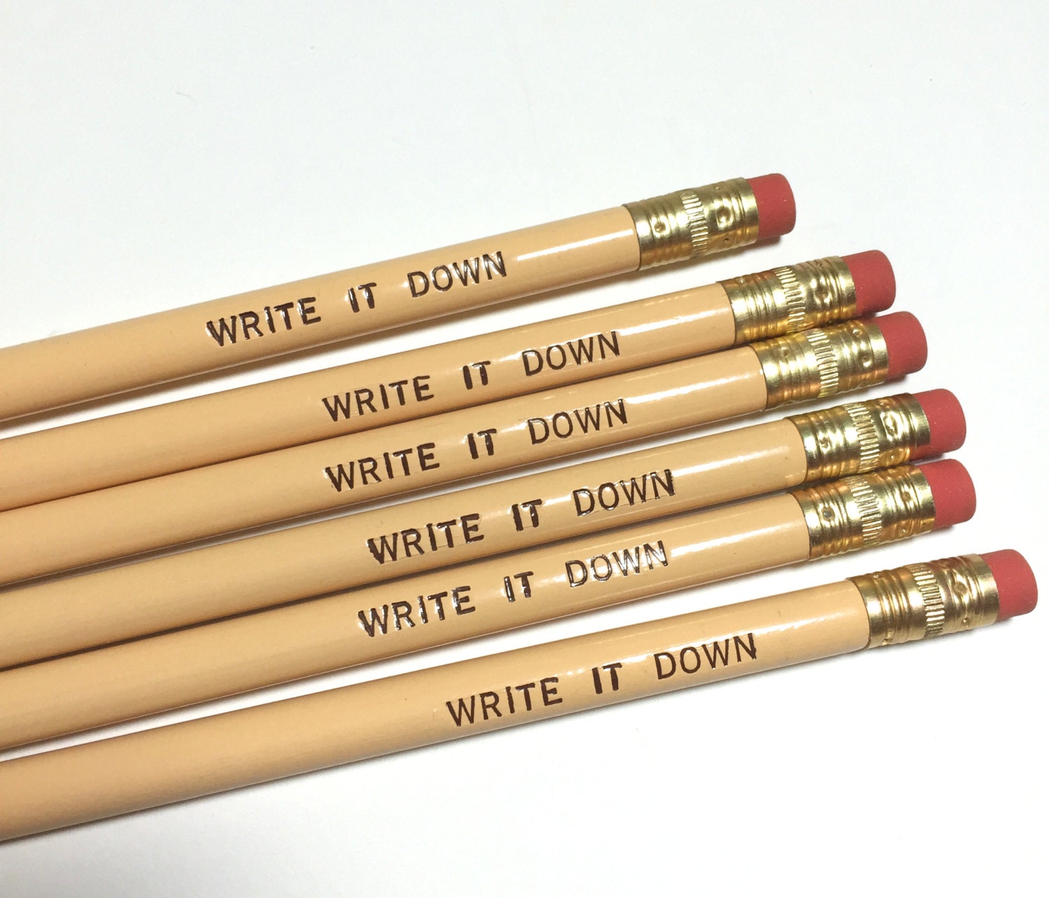 Pencils Write It Down Motivational Pencil Set by MisterScribbles