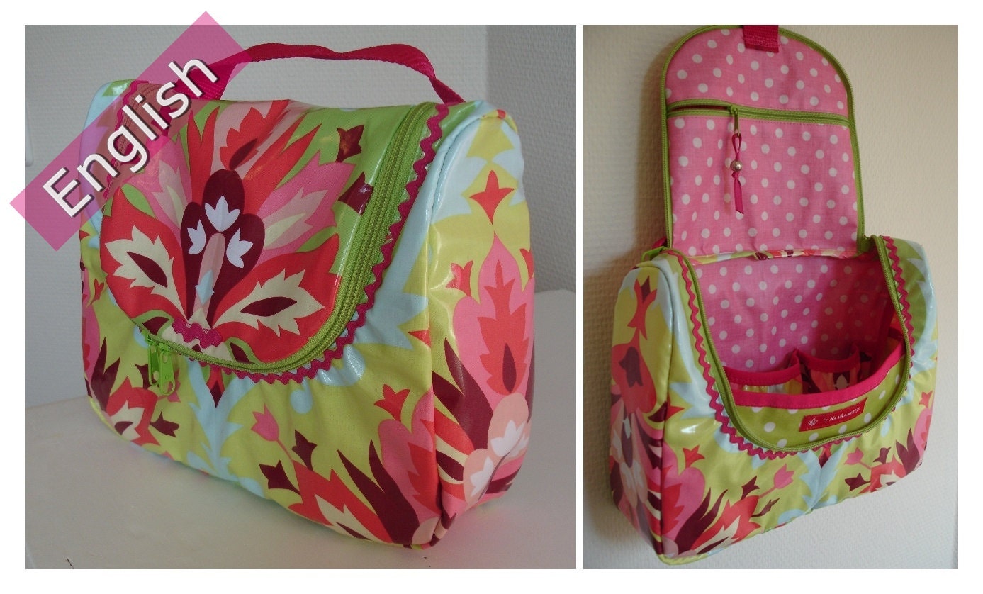 OpStap Hanging toiletry bag epattern