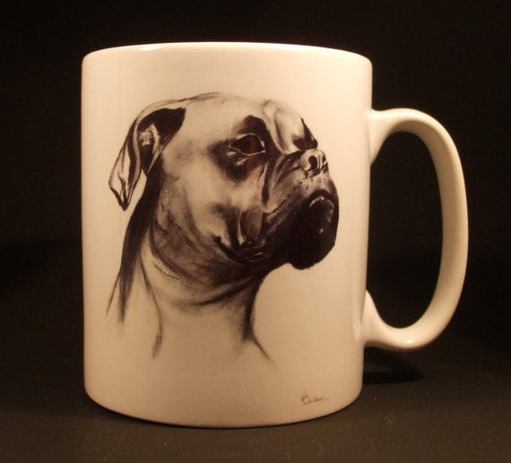 gifts lovers coffee unique Dog Mug by Etsy on Boxer Granvillestudio