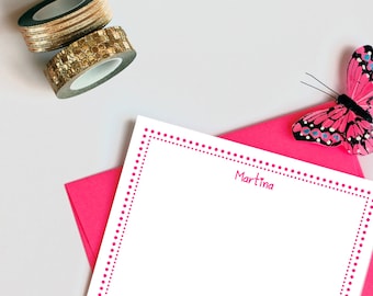 Girls Stationery Kids Stationery Girls Stationary Personalized Girls Note Cards Cute Stationery Set Personalized Girl Gifts Kids Stationary