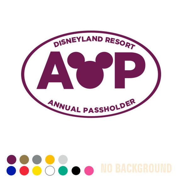 Download Disneyland Annual Passholder Decal Sticker Car by ...