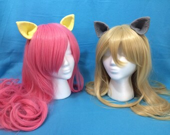 Clip-on Pony Ears, 30+ Available Colors, Lolita, My Little Pony Cosplay