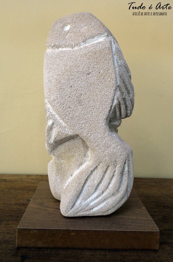 Items similar to Sculpture Lightweight Aerated Concrete Sculpture Art