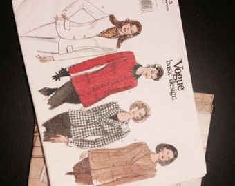 Vintage Vogue Pattern - 1643 - 1990s