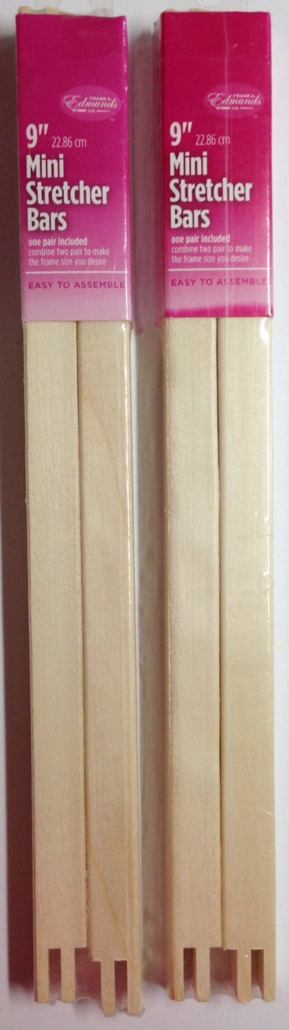 Needlepoint Stretcher Bars - 9" Mini Stretcher Bars Set of 2 from