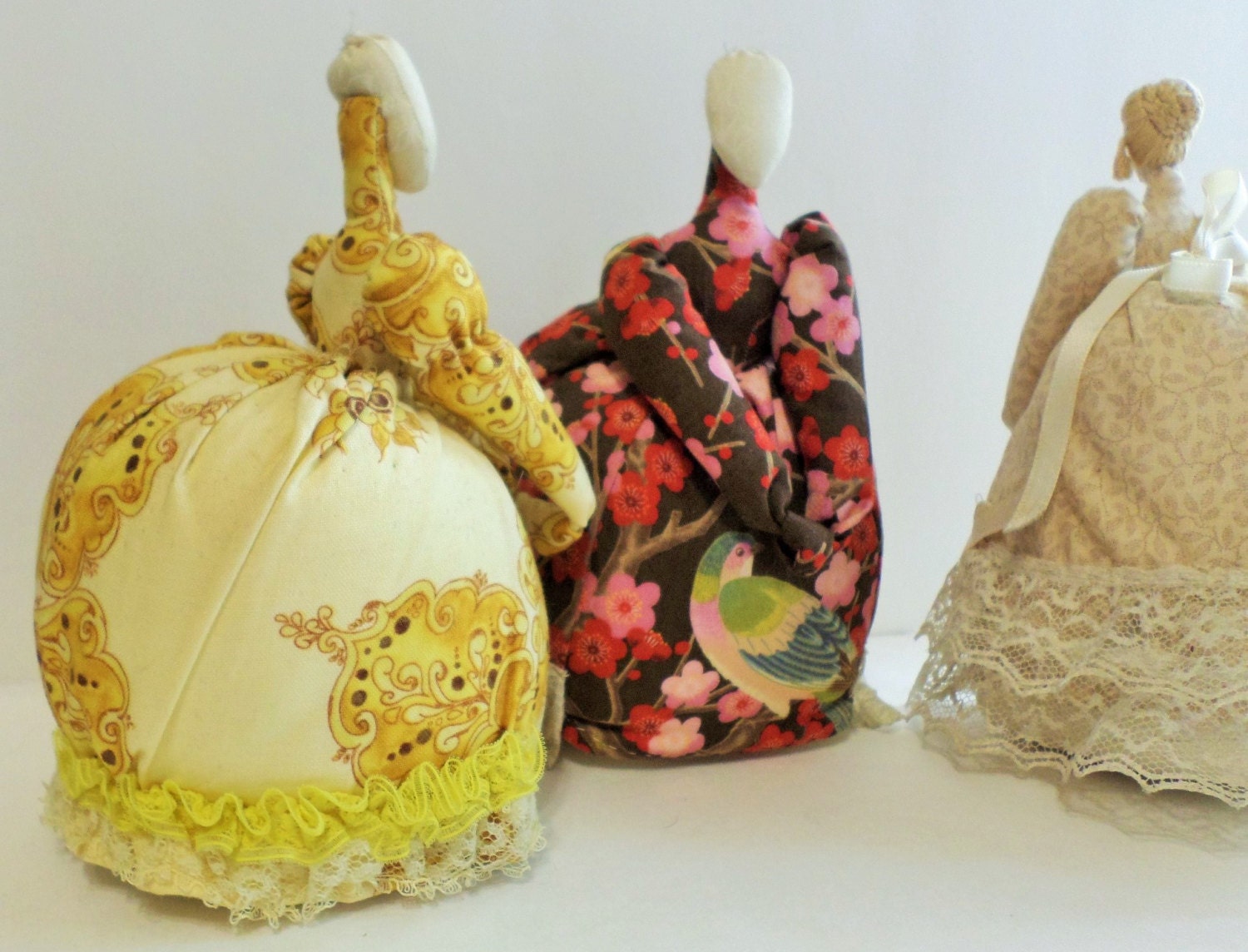 Doll Pattern PDF Instant Download Victorian Style Pincushion