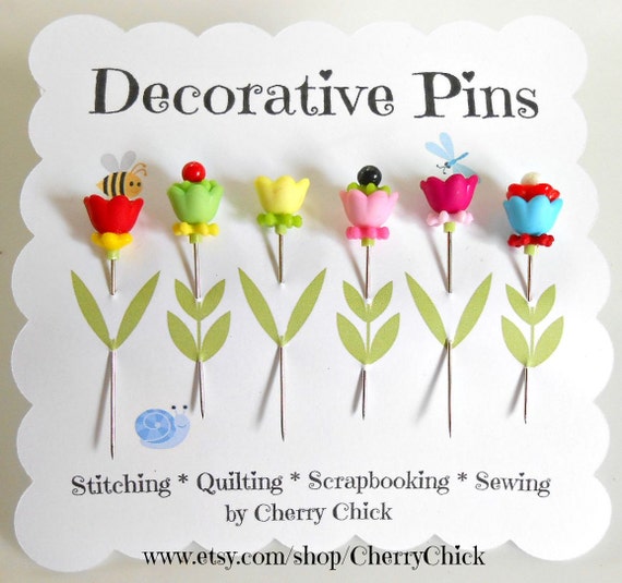 Decorative Straight Pins Sewing Pins Fancy Pins