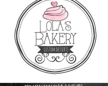 Popular items for bakery logos on Etsy