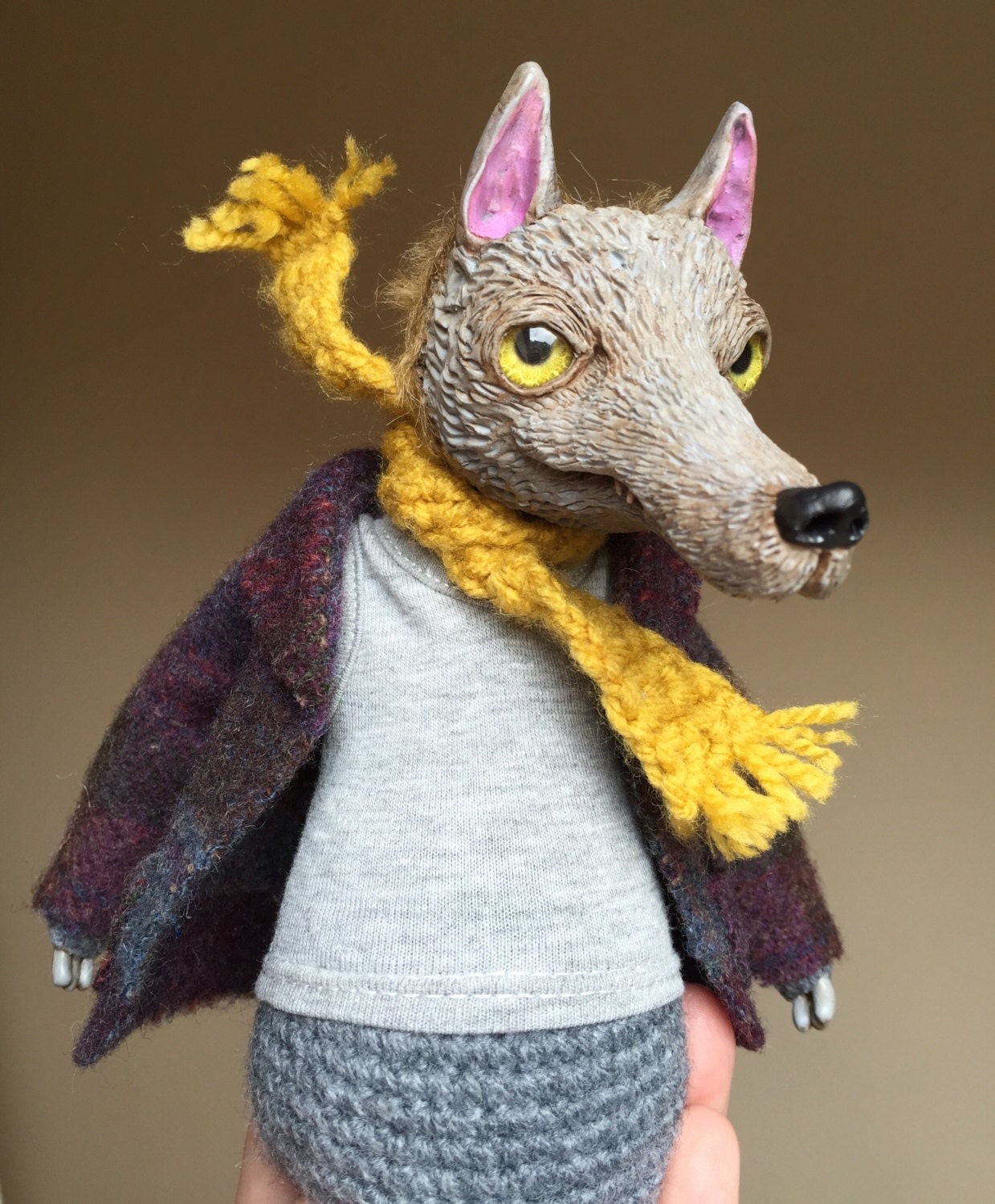 art doll wolf