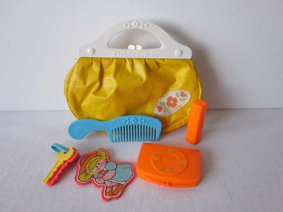 fisher price pink purse