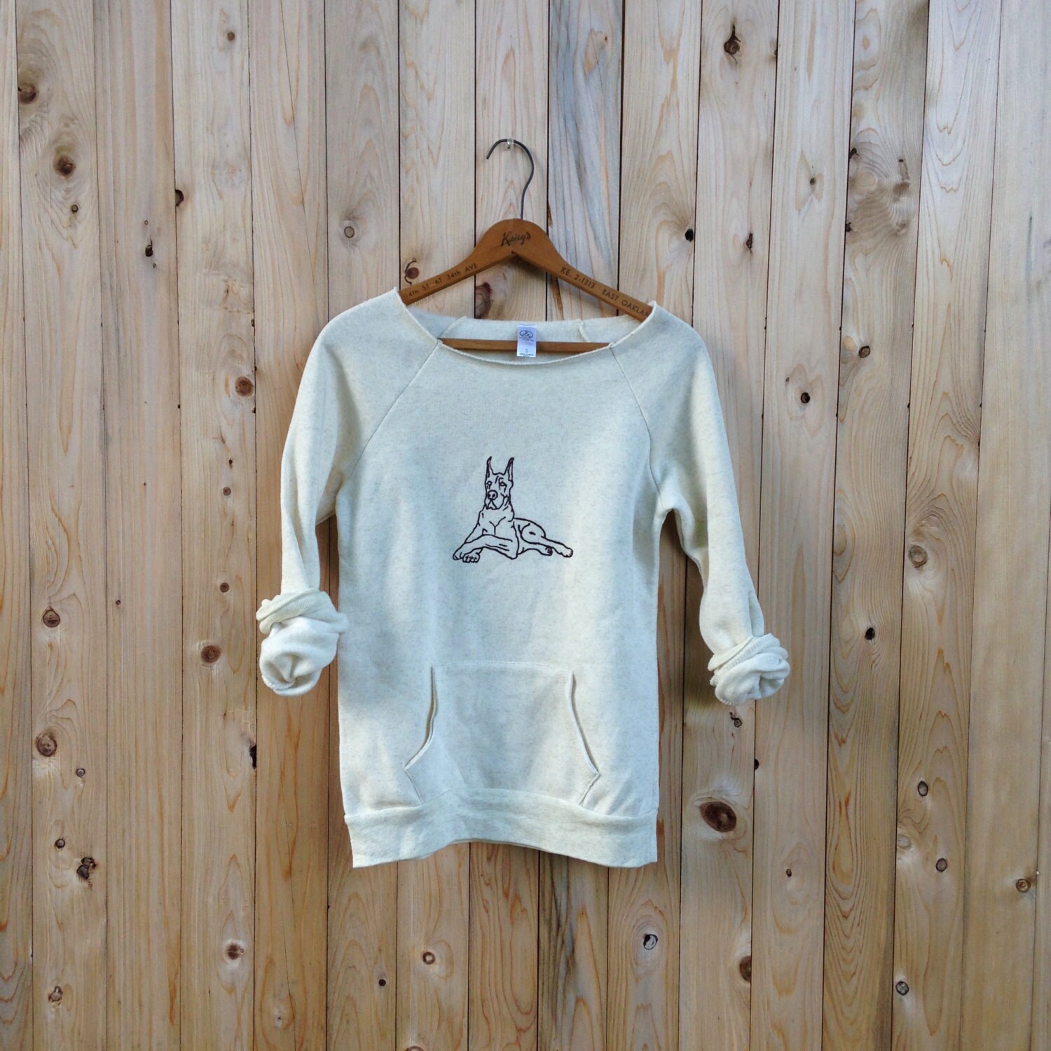 big love Great Dane Shirt Dog Sweater Dog by nicandthenewfie