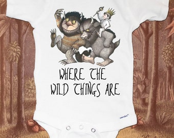 Where the Wild Things Are Baby Onesie