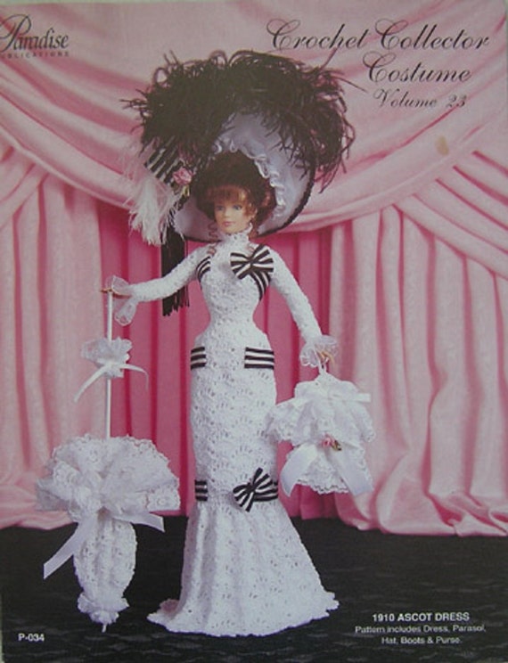 Paradise Publications Crochet Collector Costume Fashion Doll