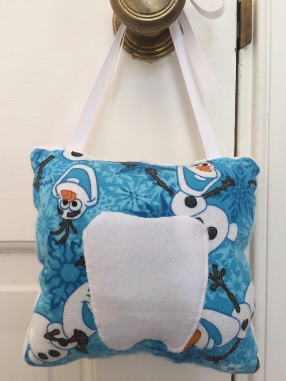 Tooth Fairy Pillow Frozen Olaf Pillow by ClaresClothesline
