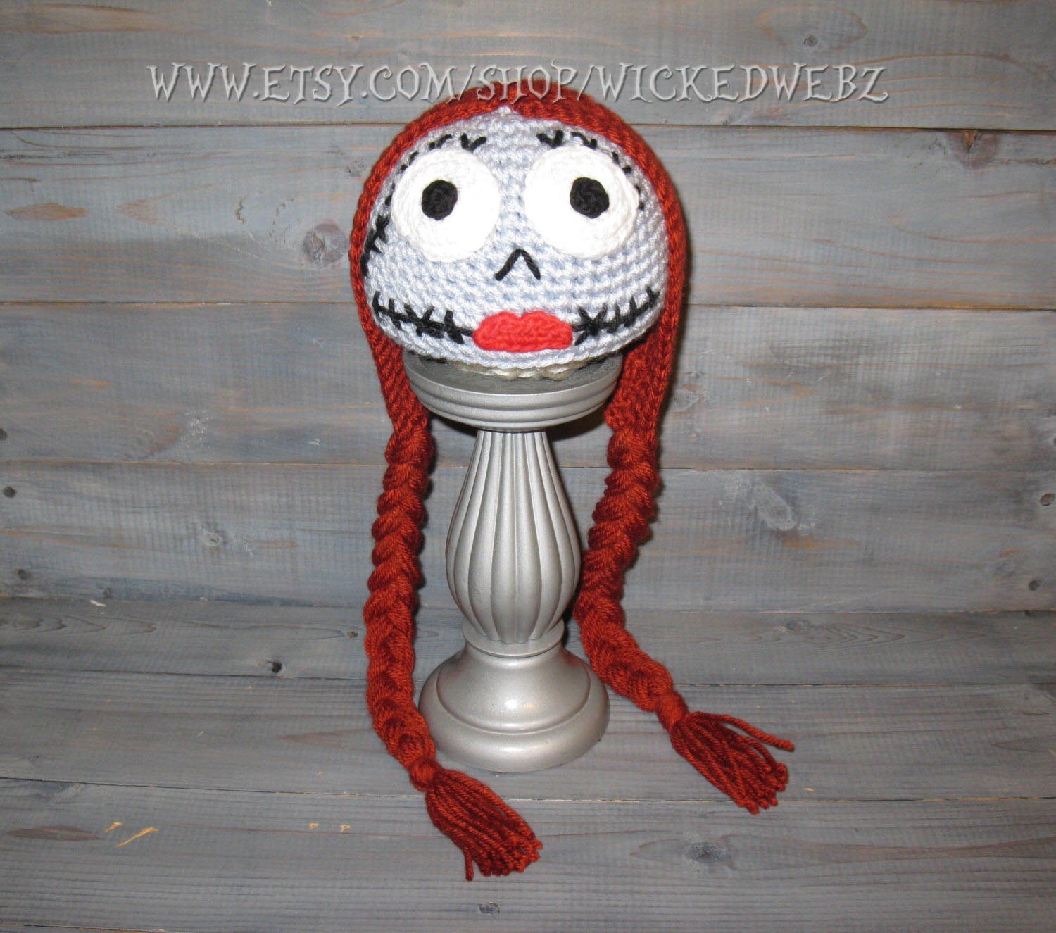 Newborn Sally Nightmare Before Christmas crochet hat Jack