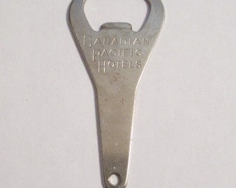 Canadian Pacific Hotels Railroad Bottle Opener