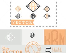 Popular items for svg monogram on Etsy