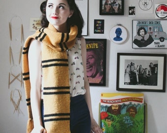 Hufflepuff House Scarf