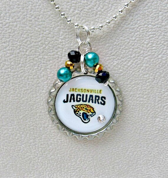 Jacksonville Jaguars Football Necklace/Jacksonville Jaguars