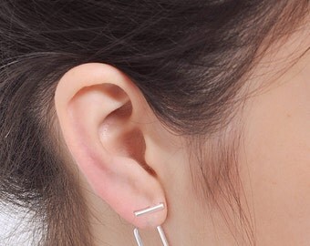 Double sided earring | Etsy