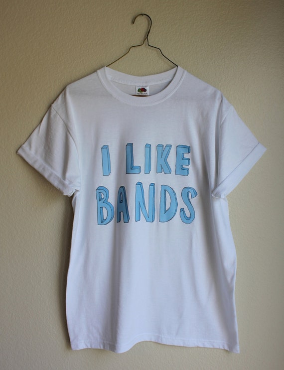 Items similar to I Like Bands Shirt on Etsy