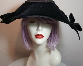 FREE SHIPPING 1950 Saucer Hat