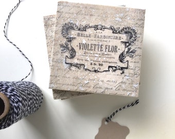 French Country Kitchen Coasters, French Farmhouse Gift, French Country Coasters, French Wedding Gift, Bridal Shower Gift