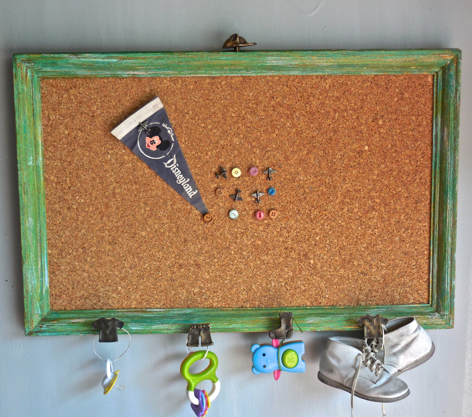 Cork Board Wall Organizer Accessories/Children's Room