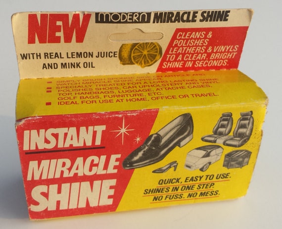 instant shine sponge