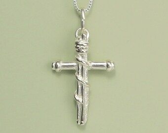 Mission Cross Necklace to Serve and Witness -The design of the Missions Cross represents our call to Christ's mission- Christian, Faith