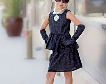 Boutique custom handmade Audrey Hepburn Dress Breakfast at Tiffany's dress, Tiffany Costume, Tiffany Dress, Audrey Hepburn Costume