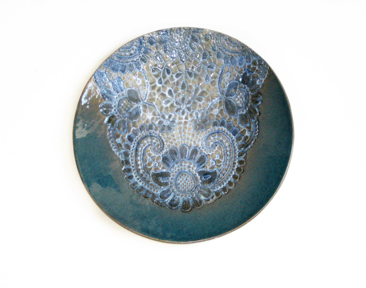 Wall Art Ceramic blue ceramic plate wall art decor ceramic