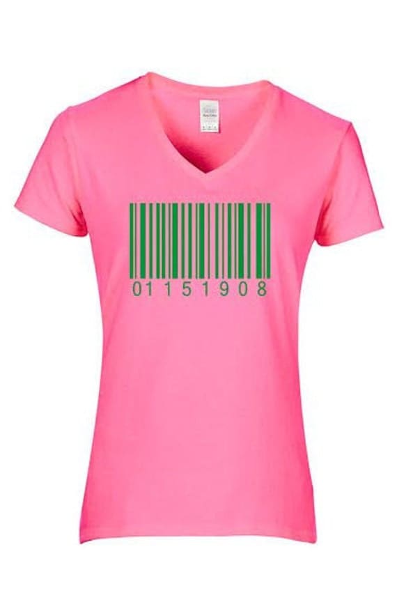 barcode shirt design