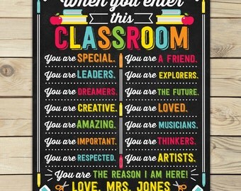 Classroom Decor - Classroom Sign - Classroom Printables - Classroom ...