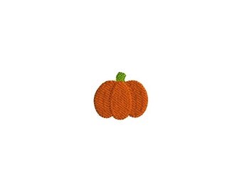 Mini Pumpkin Machine Embroidery Design-INSTANT DOWNLOAD