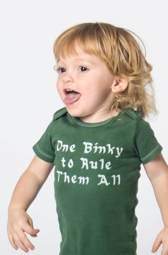 Lord of the Rings Baby Onesie One Binky