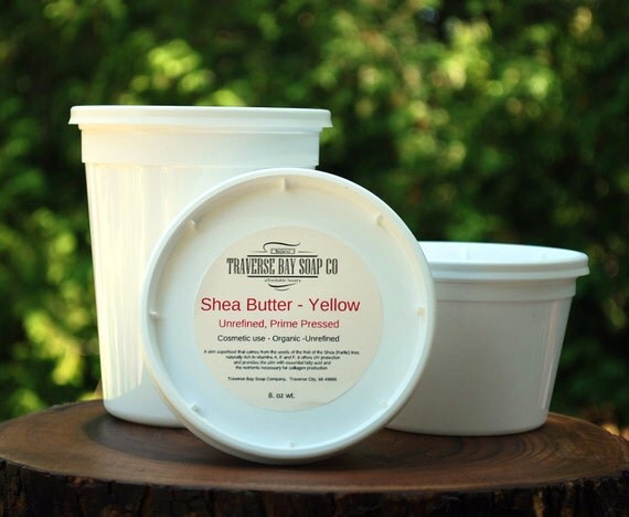 for raw making butter shea soap pound 16oz yellow Shea WEIGHT. by butter TraverseBaySoapCo 1