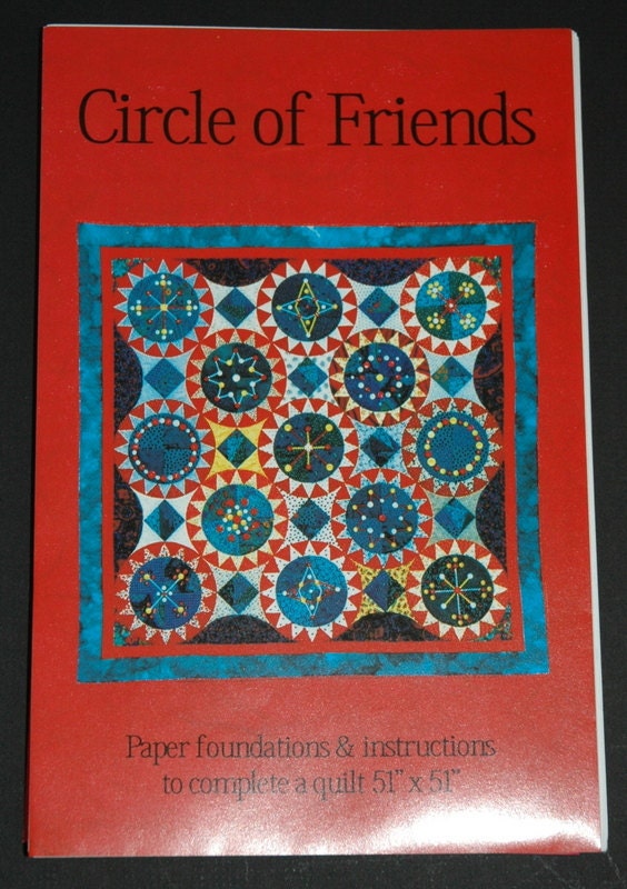 Circle of Friends Quilt Pattern Karen Stone by MegWarnerStudio