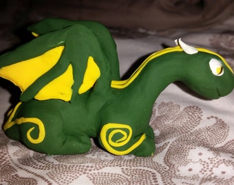Green and Yellow Dragon