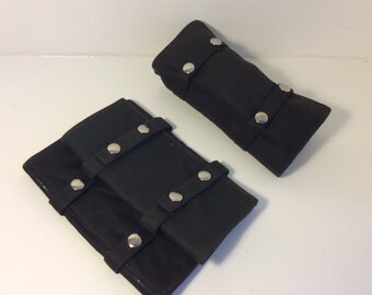 Waxed cotton bicycle tool roll