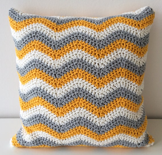 Throw Pillow Covers Yellow Throw PIllow by KnottyFlorist on Etsy