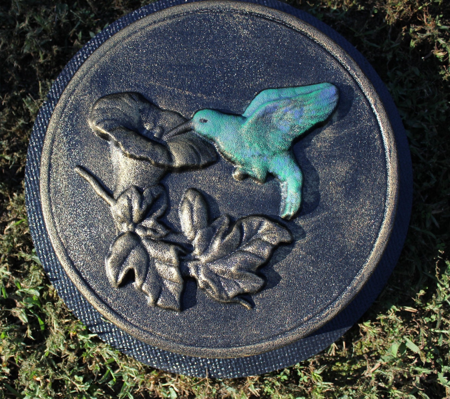 Hummingbird Stepping Stone Mold Concrete Cement Mould garden