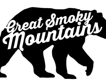 Free Free 313 Smoky Mountain Bear Svg SVG PNG EPS DXF File