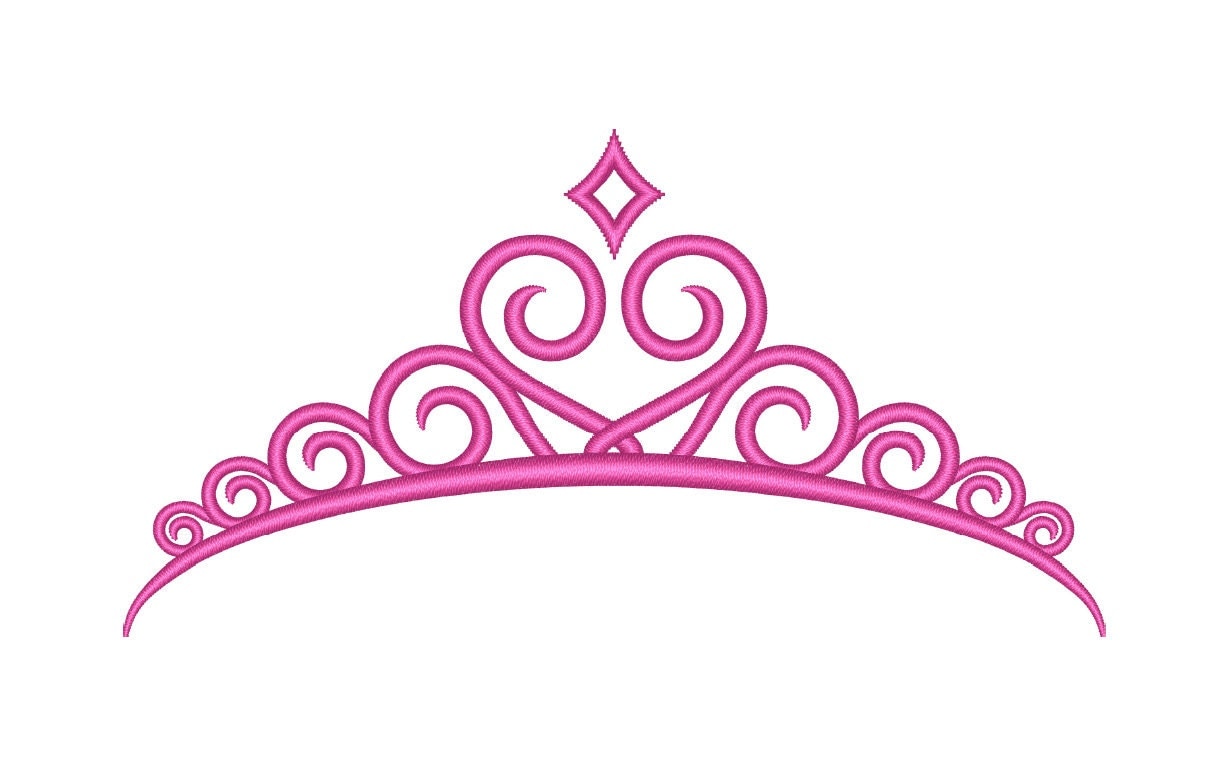 Download PRINCESS TIARA Embroidery Design Tiara CROWN by EmbroiTree ...