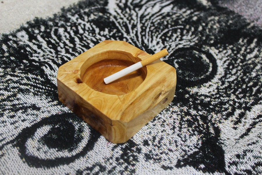 Ashtray wood ash tray cigar ashtray cigar by